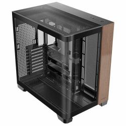 Antec C8 Curve Wood Full Tower Nero, Trasparente, Legno 
