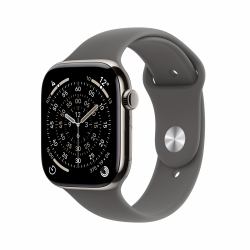 Apple Watch Series 11 OLED 42 mm Digitale 374 x 446 Pixel Touch screen 5G Titanio Wi-Fi GPS [satellitare] 