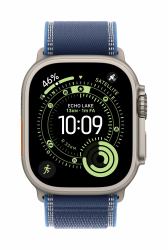 Apple Trail Loop blu/blu acceso [49 mm] - M/L - Titanio nero 