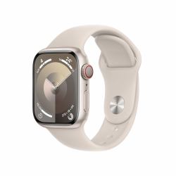 Apple Watch Series 9 41 mm Digitale 352 x 430 Pixel Touch screen 4G Beige Wi-Fi GPS [satellitare] 
