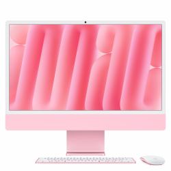 Apple iMac Apple M M4 59,7 cm [23.5"] 4480 x 2520 Pixel PC All-in-one 16 GB 256 GB SSD macOS Sequoia Wi-Fi 6E [802.11ax] Rosa  - Versione UK