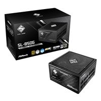 ASRock Steel Legend SL-850G 850W ATX Power Supply Unit, 80 Plus Gold Certified, 120mm Silent Cooling Fan, High Efficiency PSU