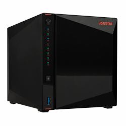 Asustor Nimbustor 4 AS5304T NAS Desktop Intel® Celeron® J4105 4 GB DDR4 0 TB ADM Nero 