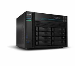 Asustor AS6508T NAS Tower Intel Atom® C3538 8 GB DDR4 0 TB ADM Nero 