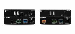 Atlona AT-OME-EX-KIT-LT moltiplicatore di rete Ricevitore e trasmettitore di rete Nero 