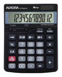 Aurora DT940C calcolatrice Desktop Calcolatrice di base Nero 