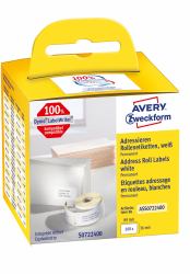 Avery ASS0722400 etichetta autoadesiva Rettangolo Permanente Bianco 260 pz 
