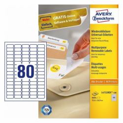 Avery L4732REV-100 etichetta per stampante Bianco Etichetta per stampante autoadesiva 