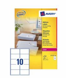 Avery L7173-100 etichetta per corrispondenza Etichetta autoadesiva Bianco 