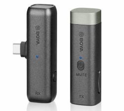 BOYA BY-WM3U microfono Grigio Microfono per cellulare/smartphone 