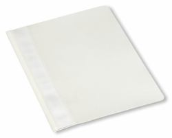 Bantex 100400330 cartellina con fermafoglio Polipropilene [PP] Bianco 