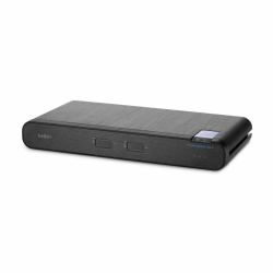 Belkin Universal 2nd Gen Secure switch per tastiera-video-mouse [kvm] Montaggio rack Nero 