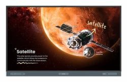 BenQ Board Pro RP7504 lavagna interattiva 190,5 cm [75"] 3840 x 2160 Pixel Touch screen Nero HDMI 