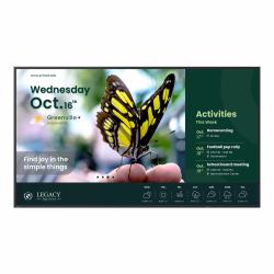 BenQ ST5504 Pannello piatto per segnaletica digitale 139,7 cm [55"] LCD 350 cd/m² 4K Ultra HD Nero Processore integrato Android 18/7 