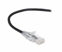 Black Box CAT6A 3m cavo di rete Nero U/UTP [UTP] 