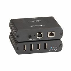 Black Box IC400A-R2 moltiplicatore di rete Ricevitore e trasmettitore di rete Nero 