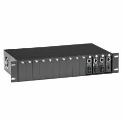 Black Box LHGC-RACK convertitore multimediale di rete Nero 