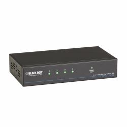 Black Box VSP-HDMI1X4-4K cavo splitter o combinatori Splitter per cavo Nero 