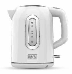 Black &amp; Decker Black & Decker BXKE2204E bollitore elettrico 1,7 L 2200 W Bianco 