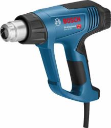Bosch GHG 20-63 PROFESSIONAL Pistola ad aria calda 500 l/min 630 °C 2000 W Nero, Blu, Rosso, Argento 