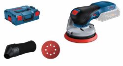 Bosch GEX 18V-125 Professional Levigatrice orbitale casuale 10000 Giri/min 20000 OPM Nero, Blu 