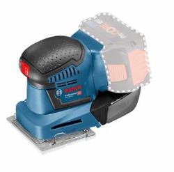 Bosch GSS 18V-10 Professional Levigatrice orbitale casuale 22000 OPM Nero, Blu, Rosso 