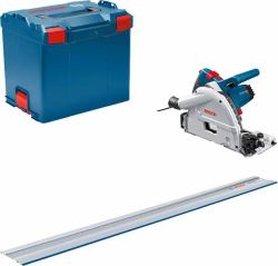 Bosch GKT 55 GCE + FSN 1400 PROFESSIONAL 16,5 cm Nero, Blu, Argento 6250 Giri/min 1400 W 