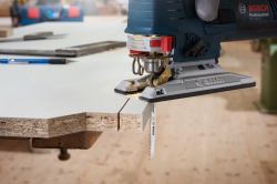 Bosch 2 608 637 590 lama per sega a gattuccio, sega a traforo e sega universale Lama per seghetto alternativo Acciaio al carbonio [HCS] 5 pz 