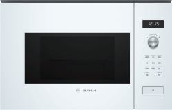 Bosch Serie 6 BFL524MW0 forno a microonde Bianco Solo microonde Da incasso 20 L 800 W 