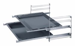 Bosch HEZ438201 accessorio e componente per forno Guida per forno Alluminio 