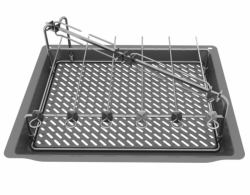 Bosch HEZ635001 accessorio e componente per forno Piastra Acciaio inox 