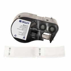 Brady M4-51-417 etichetta per stampante Nero, Bianco Etichetta per stampante autoadesiva 