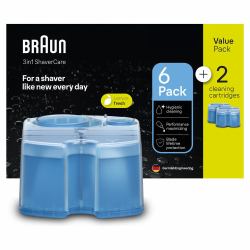 Braun 241595 accessorio per rasoio elettrico Cartuccia di pulizia 