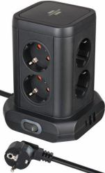 Brennenstuhl Power Extension 2 M 8 Ac - Outlet[S] Indoor Black - Warranty: 12M
