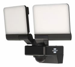 Brennenstuhl Connect Wifi Led Duo - Floodlight With Motion Sensor - Wfd 3051 P / Led Security Light 36W Controllable Via Free App - Warranty: 12M