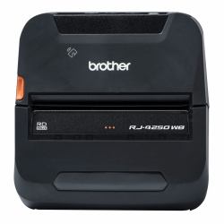 Brother RJ-4250WB stampante per etichette [CD] 203 x 203 DPI 127 mm/s Con cavo e senza cavo Wi-Fi Bluetooth 