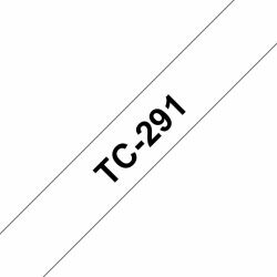 Brother TC-291 nastro per etichettatrice Nero su bianco 