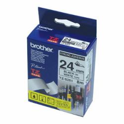 Brother TZ-S251 nastro per etichettatrice Nero su bianco 