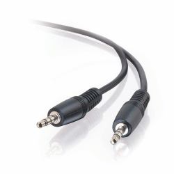C2G 3.5 mm - 3.5 mm 1m M/M cavo audio 3.5mm Nero 