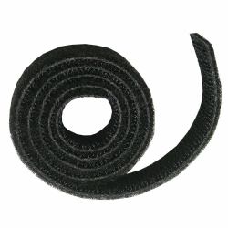 C2G 7.6m Hook and Loop Cable Wrap fermacavo Nero 