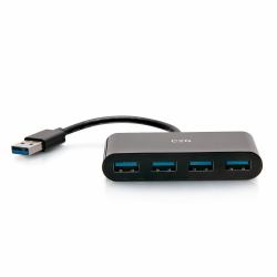 C2G Hub USB-A 3.0 a 4 porte - SuperSpeed USB 5 Gbps 