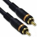 C2G 3m Velocity Digital Audio Coax Cable cavo coassiale RCA Nero 