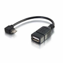C2G 82410 cavo USB 0,15 m USB Micro-B USB-A Nero 