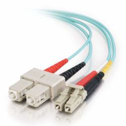 C2G 85514 cavo InfiniBand e in fibra ottica 2 m SC OFNR Turchese 
