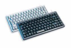 CHERRY Compact tastiera G84-4100, light grey, CH tastiera USB + PS/2 Grigio  - Versione UK