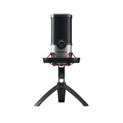 CHERRY UM 6.0 ADVANCED Nero, Argento Microfono da tavolo 