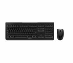 CHERRY DW 3000 tastiera Mouse incluso Universale RF Wireless QWERTY Inglese US Nero  - Versione Tedesca