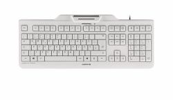CHERRY KC 1000 SC tastiera Ufficio USB QWERTY Inglese US Grigio  - Versione UK