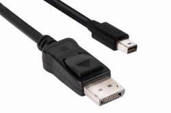 CLUB3D Mini DisplayPort to DisplayPort 1.4 HBR3 8K60Hz Cable, 2 Meter / 6.56 Feet 