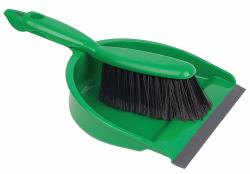 CTS Dustpan and Brush Set Soft Bristle Blue [1]
